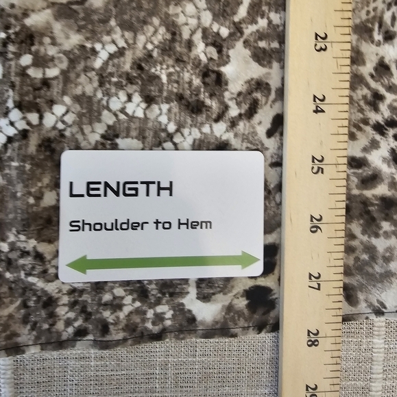 Chico's Size 3 Leopard Print Long Sleeve Blouse - Picture 11 of 11